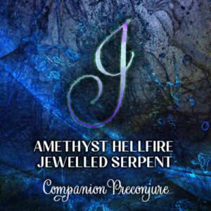 Amethyst Hellfire Jewelled Serpent I