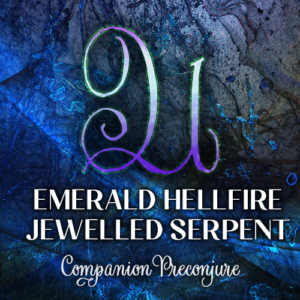 Emerald Hellfire Jewelled Serpent U