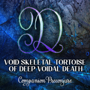 Void Skeletal Tortoise of Deep Voidal Death D